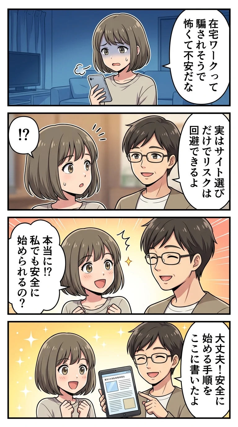 「在宅ワークが不安な方へ|初心者でも安心して始める方法」