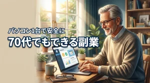 70代でもできる副業とは？パソコン初心者でも安全に稼げる具体的な方法を解説