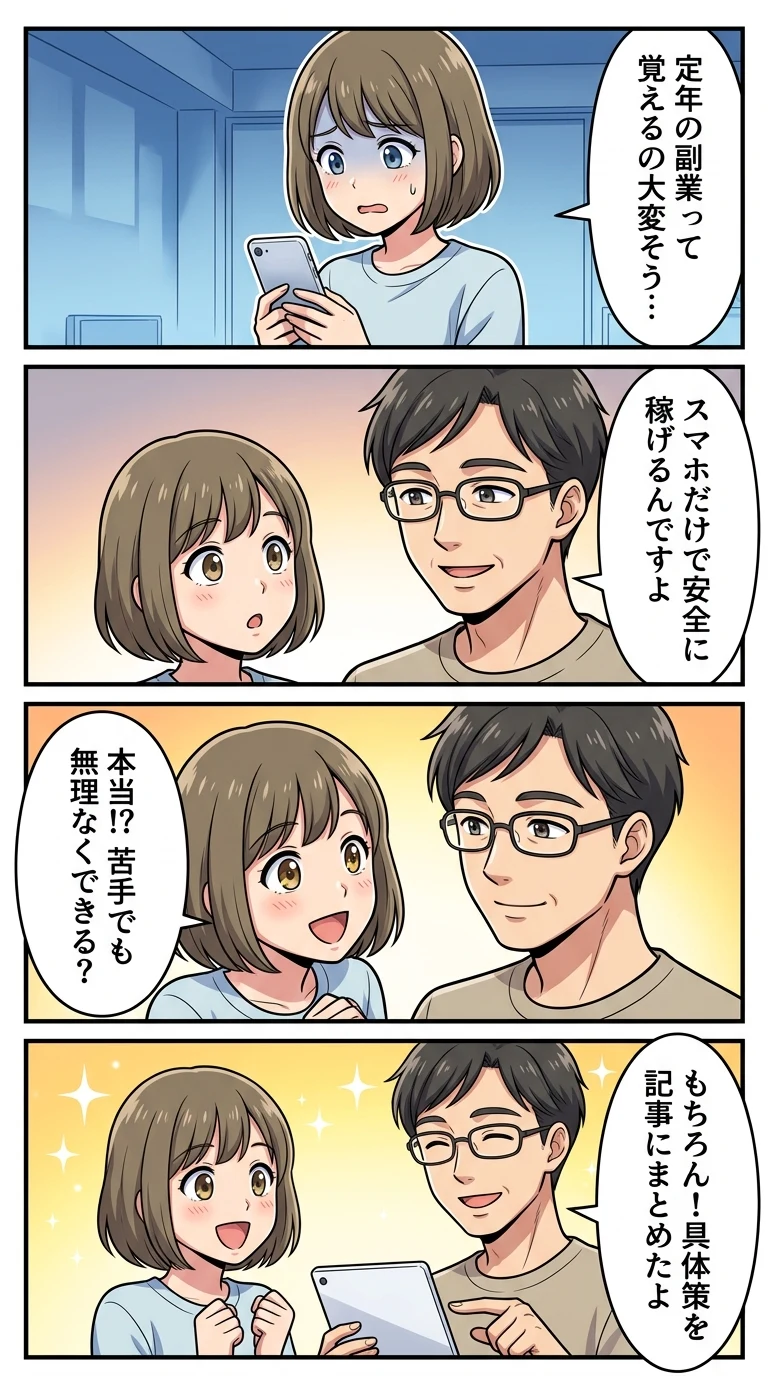 70代でもできる副業とは