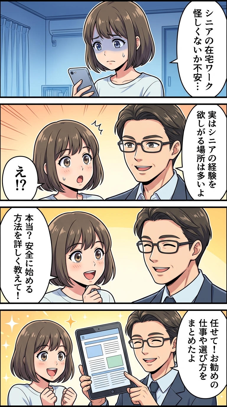 70代 在宅ワーク おすすめ