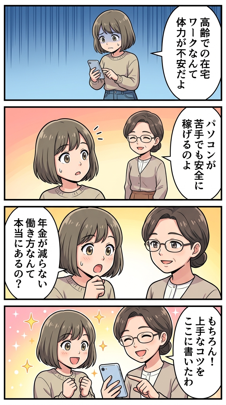 70代 在宅ワーク おすすめ